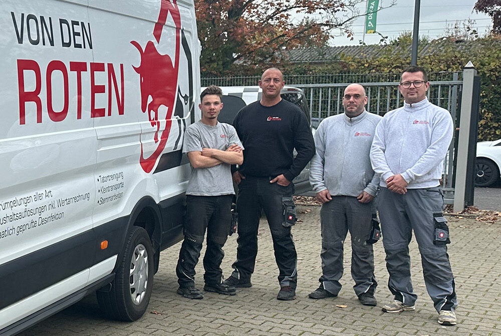 entsorgenlos ist eine Marke von der Von den Roten Entrümpelung GmbH