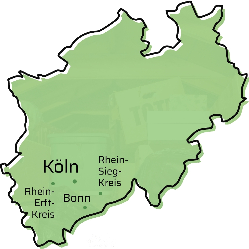 Karte-Nordrhein-Westfalen